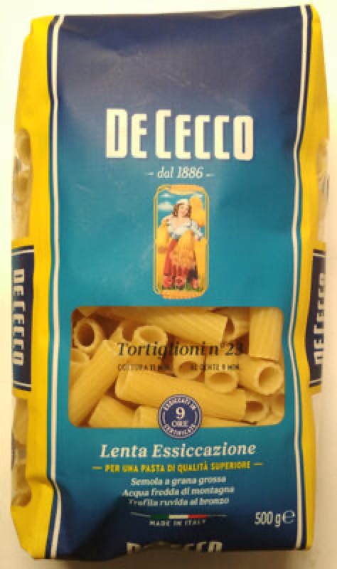 De Cecco Tortiglioni No.23 500g