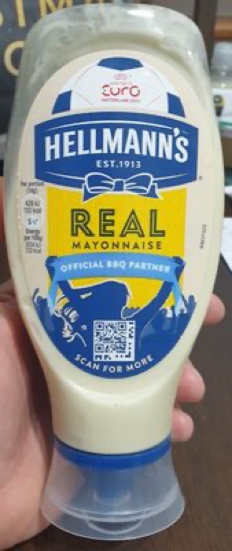 Hellmann's Real Mayonnaise Squeezy 430ml