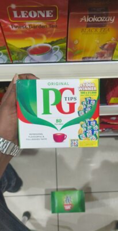 PG Tips Original Pyramid Tea Bags 80 Pack
