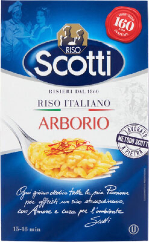 Riso Scotti Arborio Risotto Rice 1kg