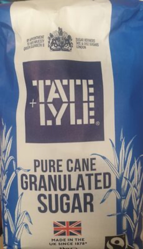 Tate & Lyle Pure Cane Granulated Sugar 1kg