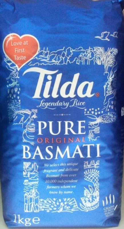 Tilda Pure Original Basmati Rice 1kg