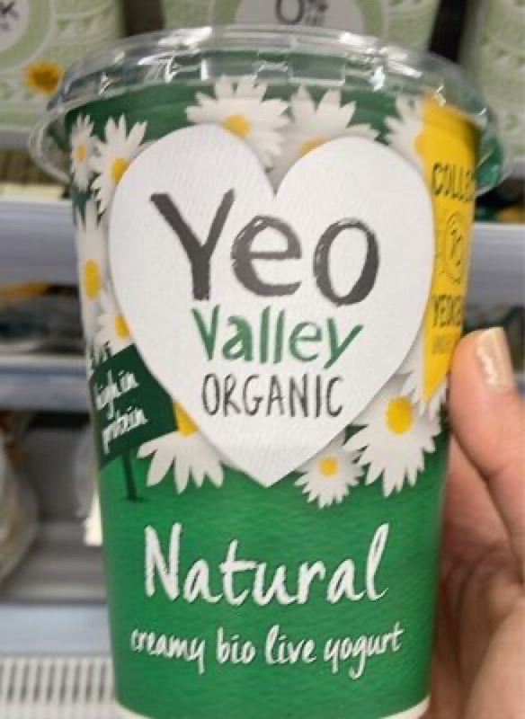 Yeo Valley Organic Natural Yoghurt 450g